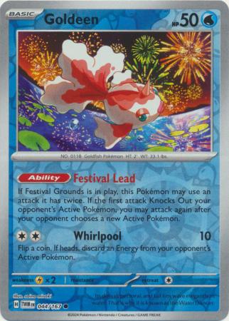 Goldeen  044/167 - Common - Reverse Holo