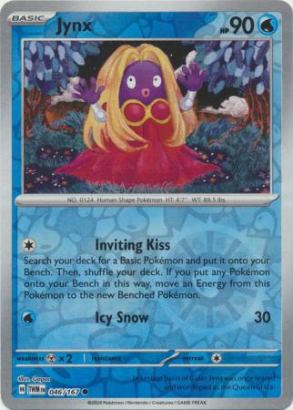 Jynx  046/167 - Common - Reverse Holo