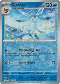 Glaceon 054/167 - Uncommon - Reverse Holo-Kantocards