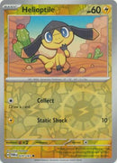 Helioptile 070/167 - Common - Reverse Holo-Kantocards