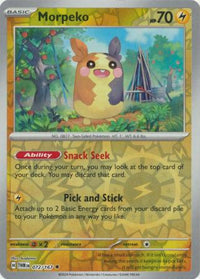Morpeko 072/167 - Uncommon - Reverse Holo-Kantocards