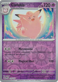 Clefable 079/167 - Uncommon - Reverse Holo-Kantocards