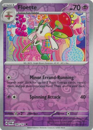 Floette  087/167 - Common - Reverse Holo