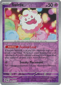 Swirlix 089/167 - Common - Reverse Holo-Kantocards