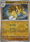 Sandslash 098/167 - Uncommon - Reverse Holo-Kantocards