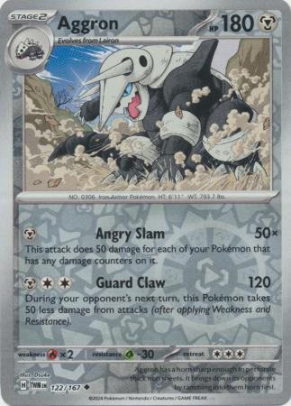 Aggron  122/167 - Uncommon - Reverse Holo