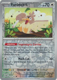 Farfetch'd 132/167 - Common - Reverse Holo-Kantocards