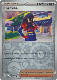 Carmine 145/167 - Uncommon - Reverse Holo-Kantocards