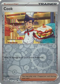 Cook 147/167 - Uncommon - Reverse Holo-Kantocards