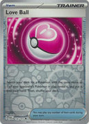 Love Ball 156/167 - Uncommon - Reverse Holo-Kantocards