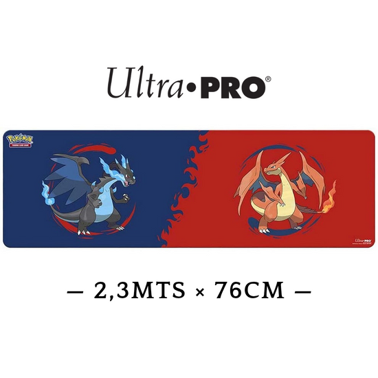 Playmat Pokemon 8ft Table - Mega Charizard X and Y - Ultra Pro Playmats