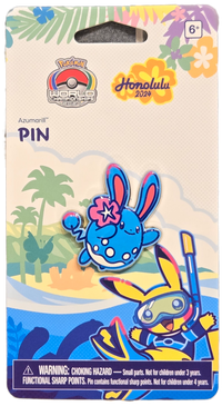 Pin Honolulú 2024 -Azumarill-Kantocards