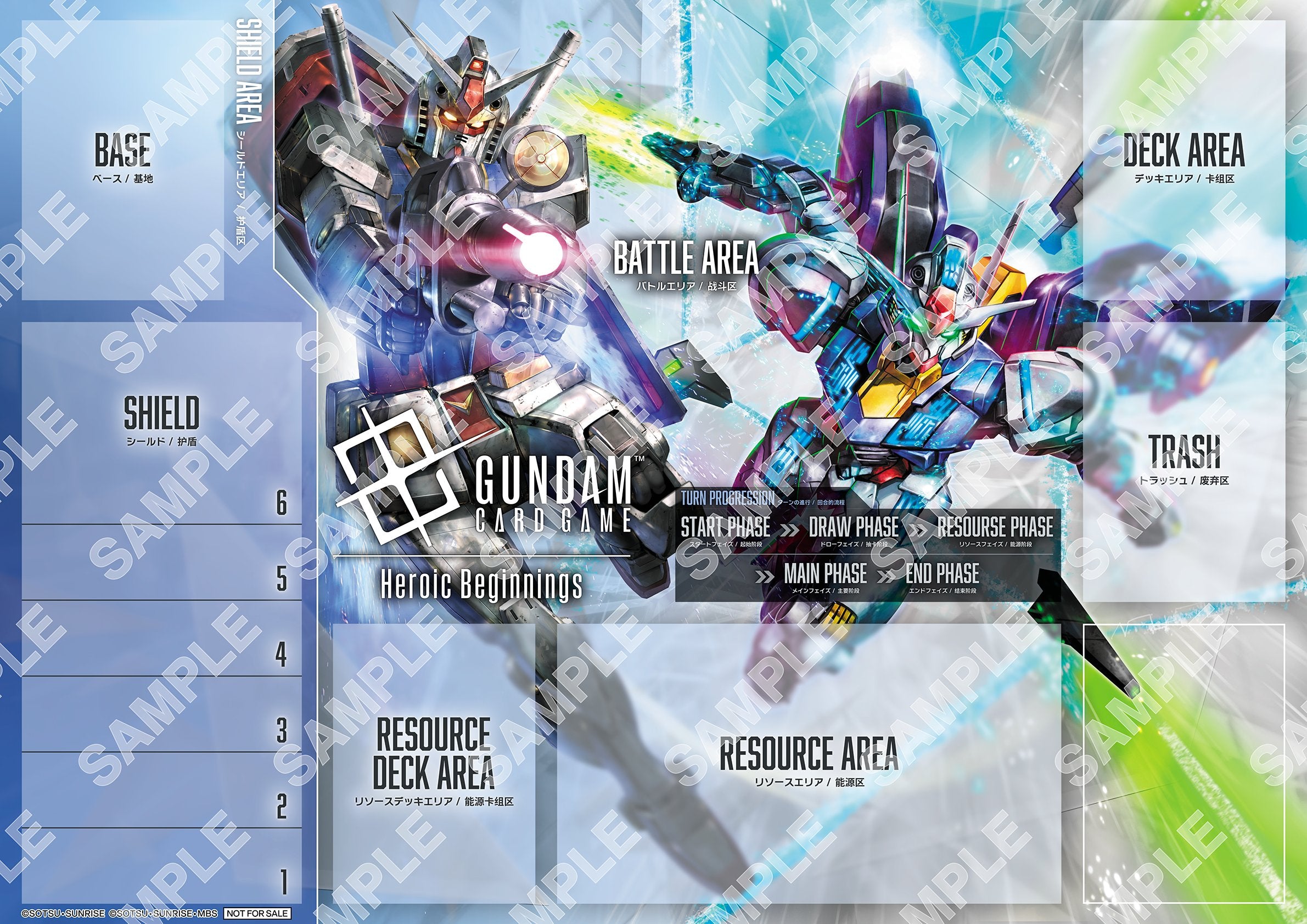 Gundam Card Game - Assemble Set - Starter Deck 01 [ST01A] Heroic Beginnings - Preventa-Kantocards