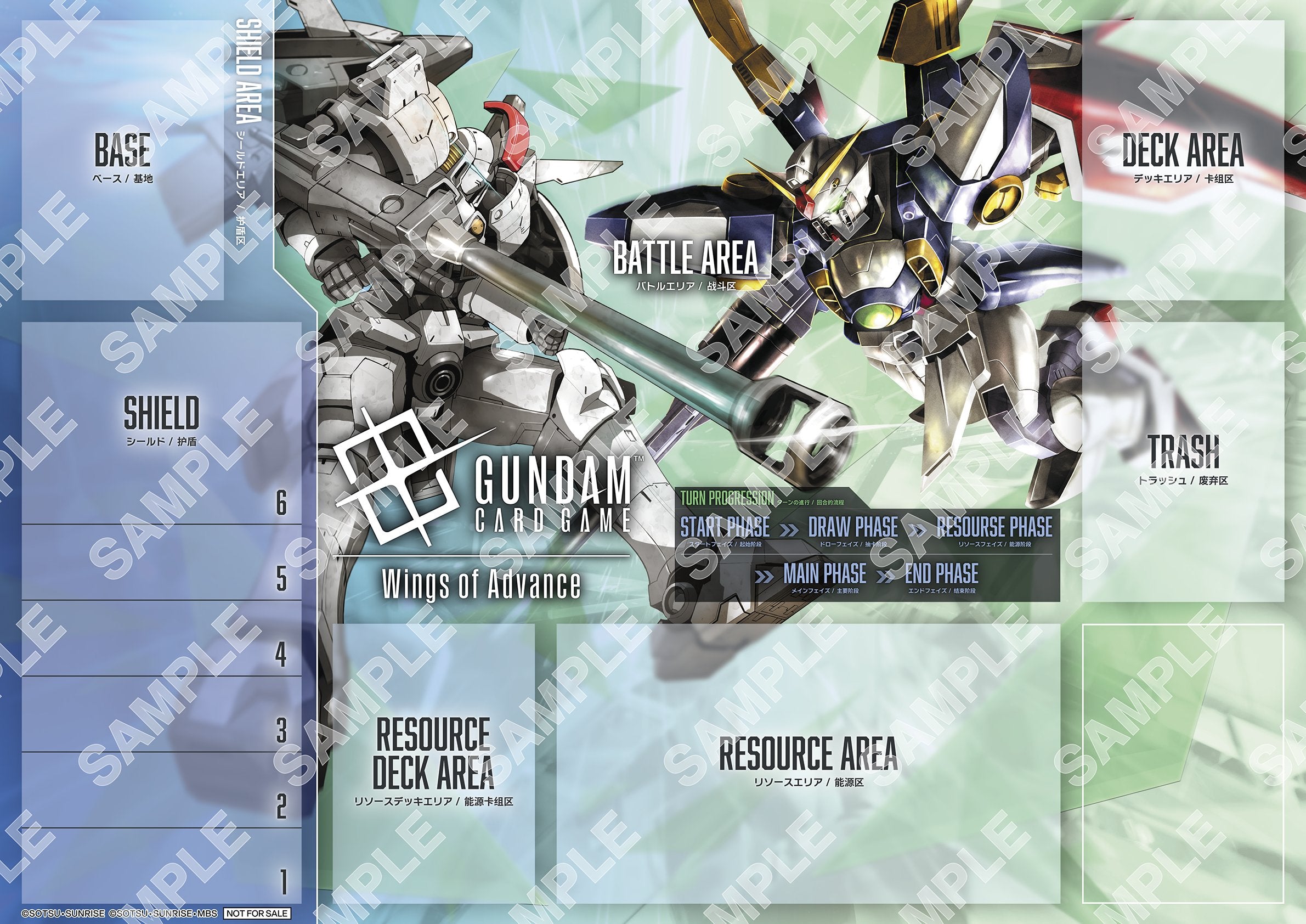 Gundam Card Game - Assemble Set - Starter Deck 02 [ST02A] Wings of Advance - Preventa-Kantocards