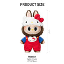 Labubu The Monsters × Hello Kitty (38cm) Vinyl Plush Doll