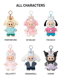 Labubu The Monsters × Hello Kitty and Friends Series - Vinyl Plush Pendant - Blind Box