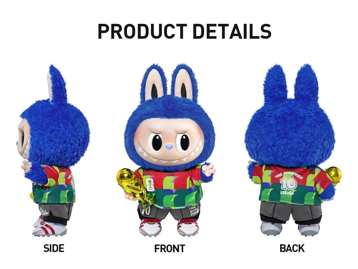 Labubu The Monsters FIFA SERIES (38cm) Catch the Win Vinyl Plush Doll