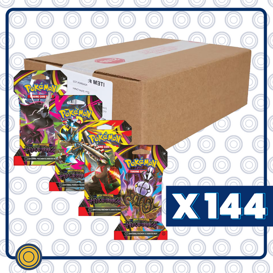 CASE Sleeved Booster - Pitch Black