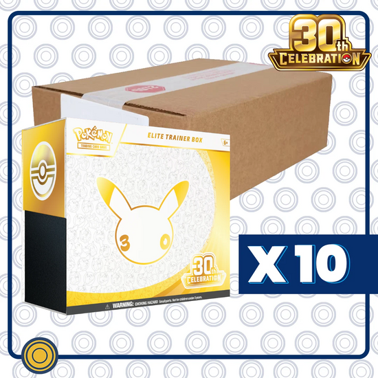 CASE 30th Celebration - Elite Trainer Box (Case no sellado)