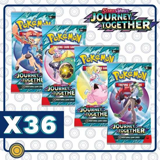 Journey Together - 36 Booster Packs (Equivalente a 1 Booster Box)