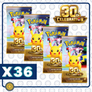 30th Celebration - 36 Booster Packs (Equivalente a 1 Booster Box)