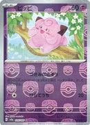 Clefairy 035/165 - Reverse Holo - Master Ball - Japonés-Kantocards