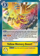 Yellow Memory Memory Boost! P-037-Kantocards
