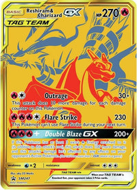 Reshiram & Charizard GX SM247 (Subasta)