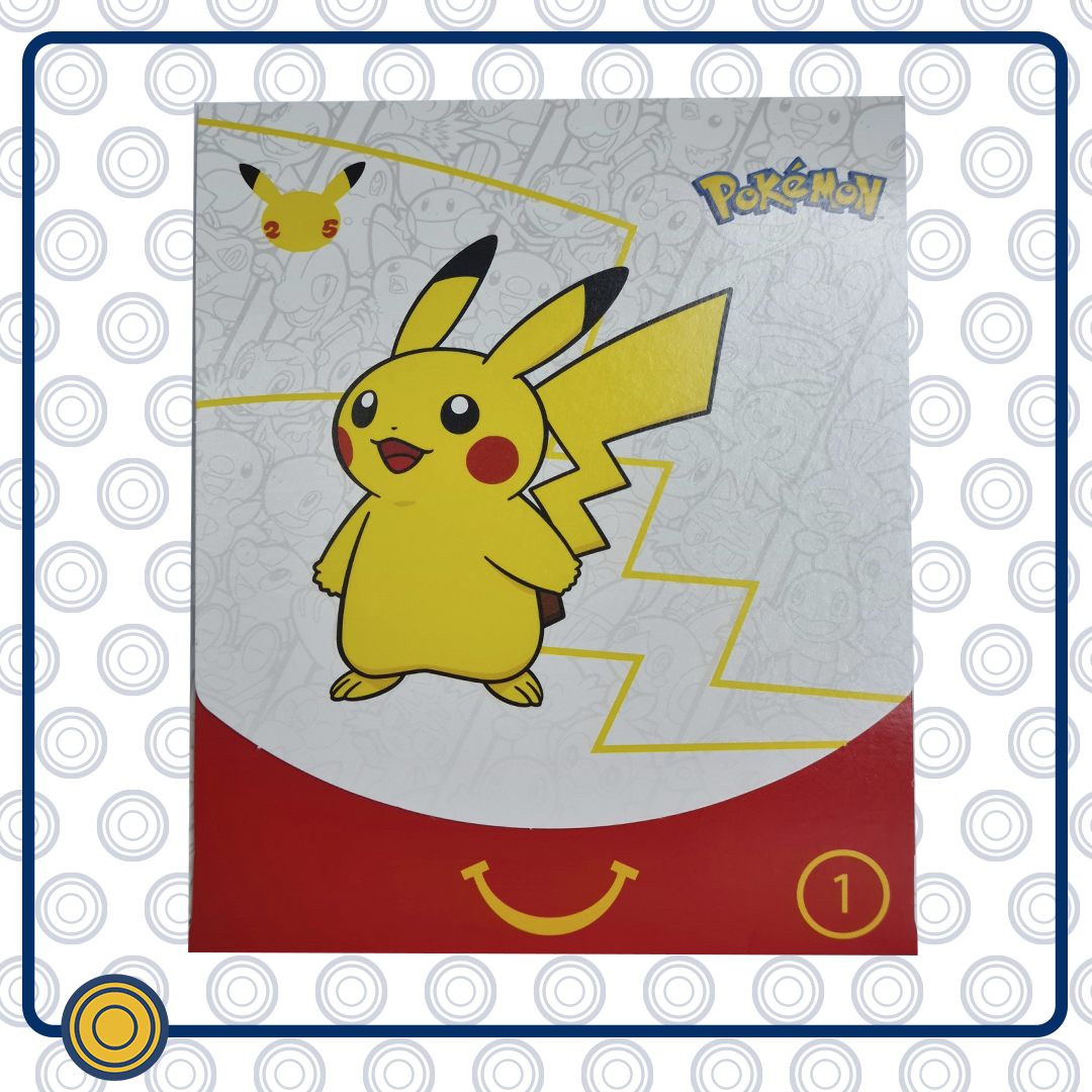 Sobre McDonald's 25 Aniversario  Blanco