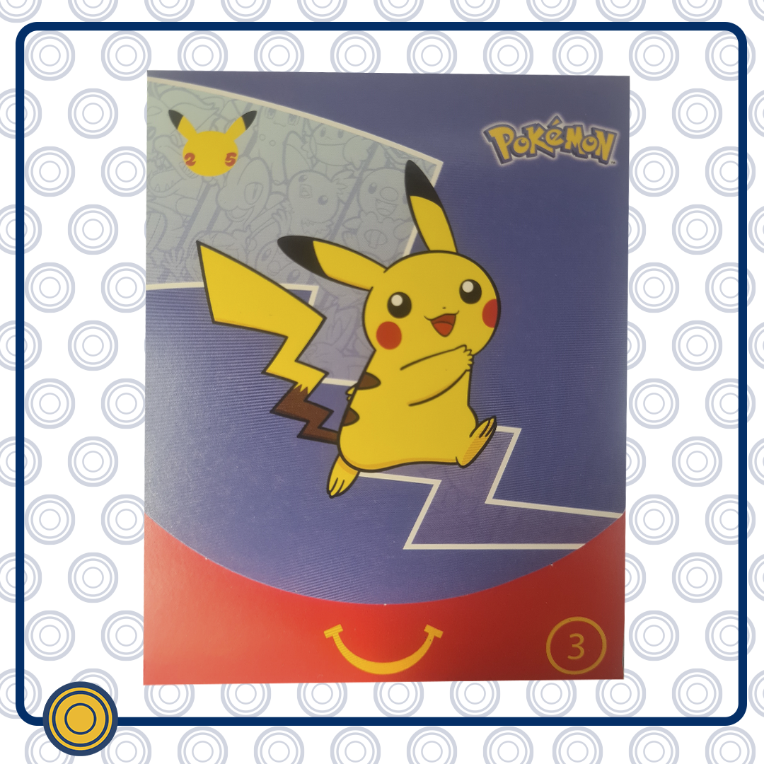 Sobre McDonald's 25 Aniversario Azul #3