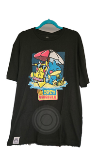 Playera Honolulú 2024 -Pikachu/Munchlax- (Extra Grande)-Kantocards
