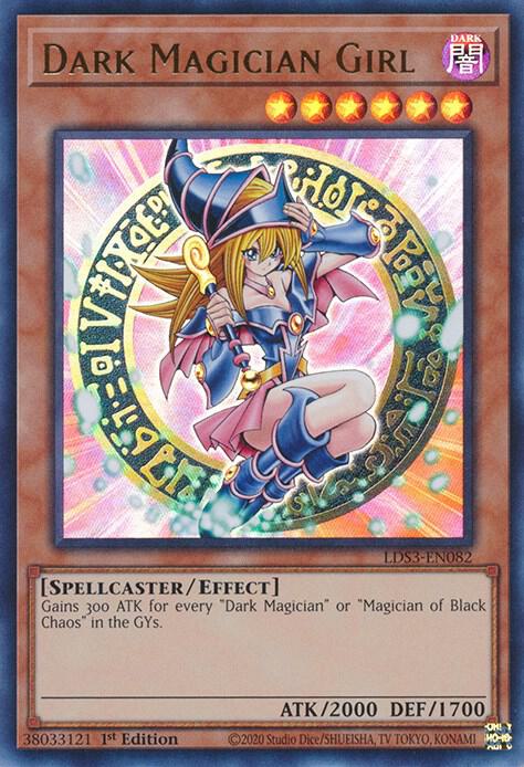 Dark Magician Girl LDS3-EN082 (Subasta)