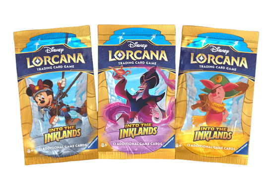 1 Booster Pack Disney Lorcana Set 3 "Into the Inklands"-Kantocards