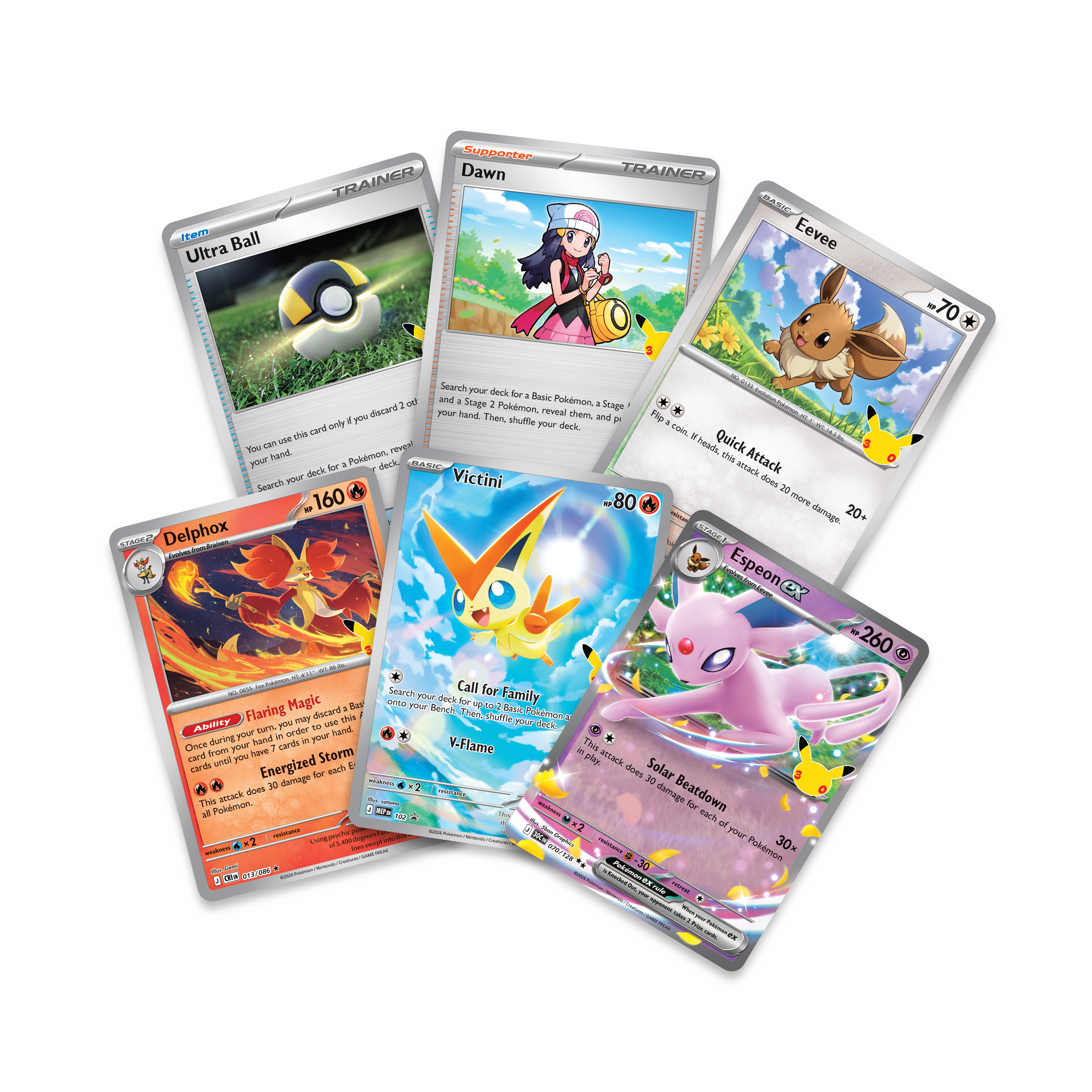 30th Celebration - Battle Decks - Espeon ex & Umbreon ex (PREVENTA PRÓXIMAMENTE)
