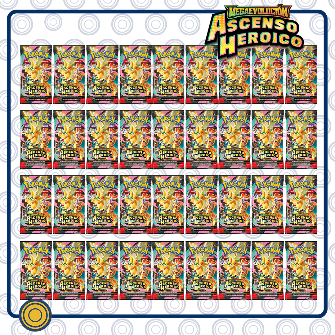 Ascended Heroes - (36 sobres equivalente a una booster box) - Español (Preventa)