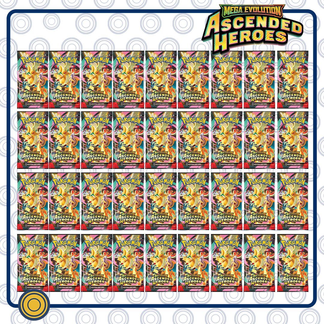 Ascended Heroes - (36 sobres equivalente a una booster box) - (Preventa)