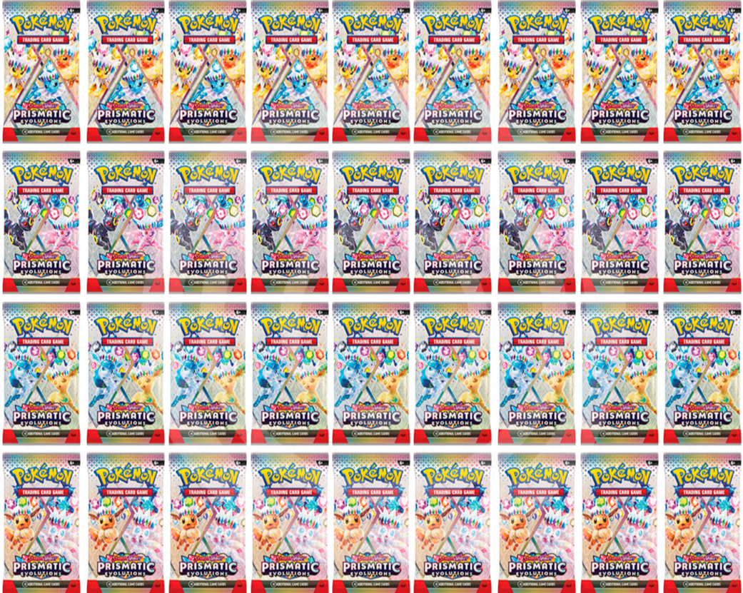 Pokemon TCG: Prismatic Evolutions 36 Booster Pack Factory Sealed Box - English Pokemon TCG: Prismatic Evolutions 36 Booster Pack Factory Sealed Box - English