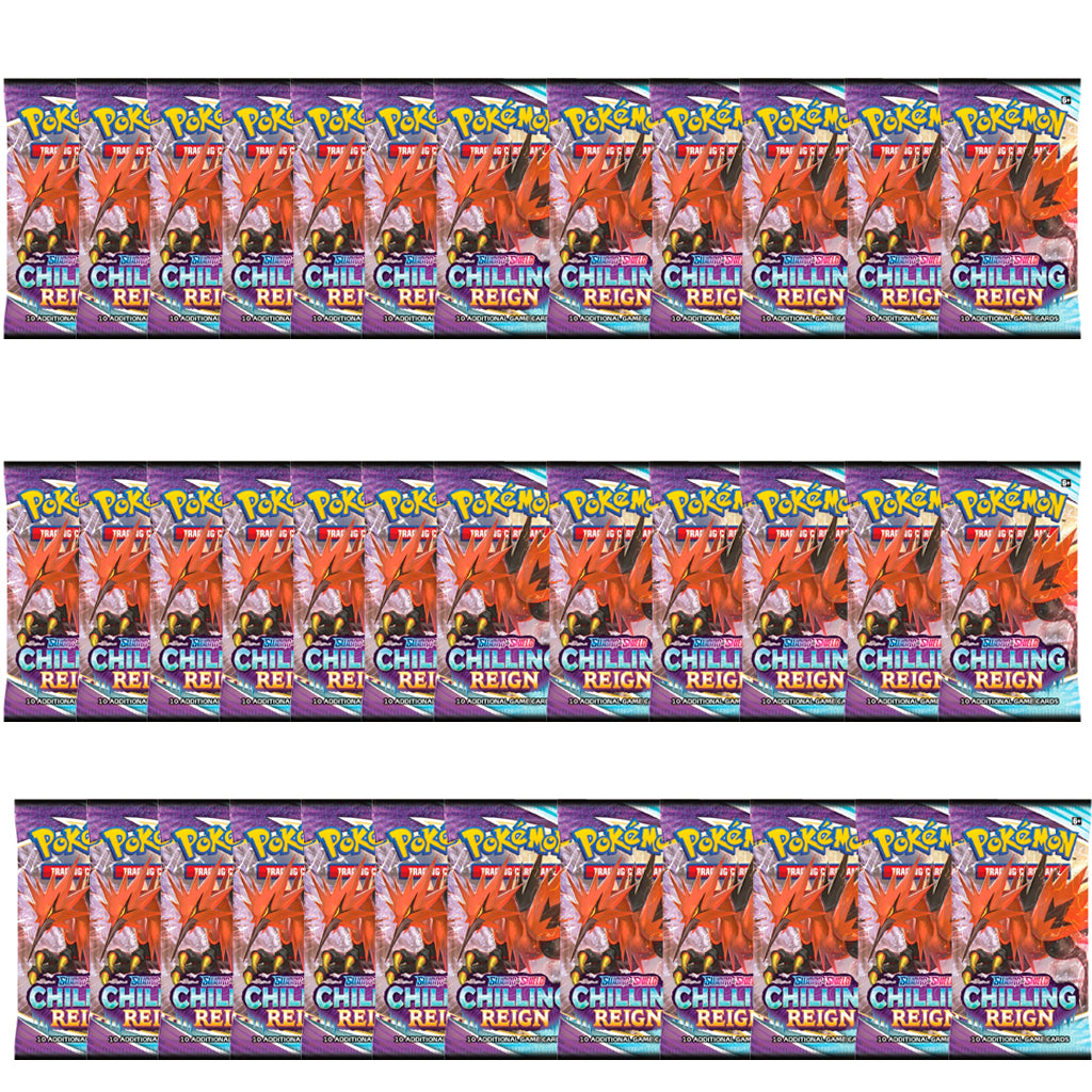 36 Sobres Chillin Reign - Equivalente Booster Box