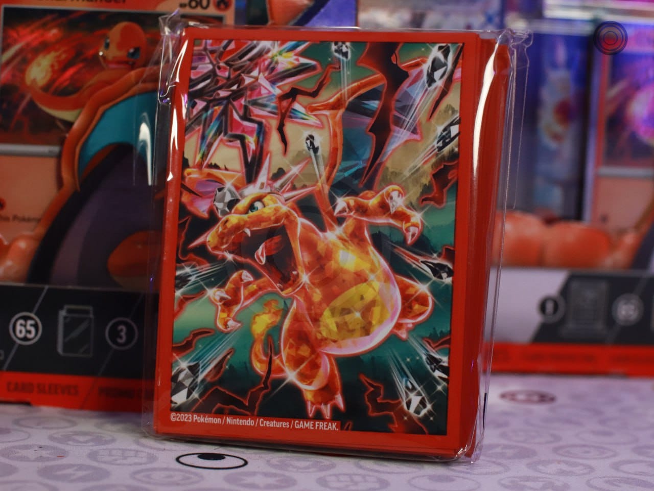 Pokemon TCG: Charizard Ex Premium Collection Box - Includes Promo Card, Sleeves, Booster Packs & Display Case Charizard Premium Collection Pokemon TCG: Charizard Ex Premium Collection Box - Includes Promo Card, Sleeves, Booster Packs & Display Case Charizard Premium Collection