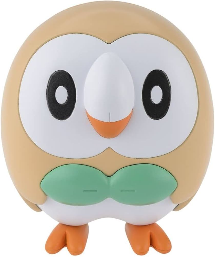 Rowlet Model Kit ¡QUICK! - BANDAI - Figura Armable-Kantocards