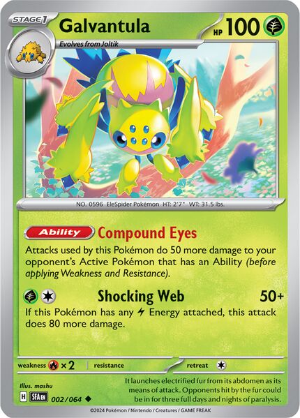 Galvantula 002/064 - Uncommon