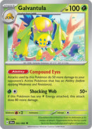 Galvantula 002/064 - Uncommon - Reverse Holo-Kantocards