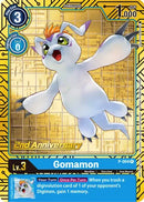 Gomamon P-004 (2nd Anniversary Set)-Kantocards