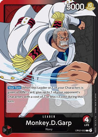 Monkey.D.Garp OP02-002 - Leader-Kantocards