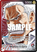 Monkey.D.Garp (Alternate Art) OP02-002 - Leader-Kantocards