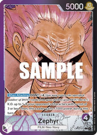 Zephyr (Alternate Art) OP02-072 - Leader-Kantocards