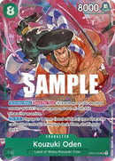 Kouzuki Oden (Alternate Art) OP02-030 - Super Rare-Kantocards