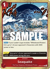 Seaquake OP02-021 - Rare-Kantocards