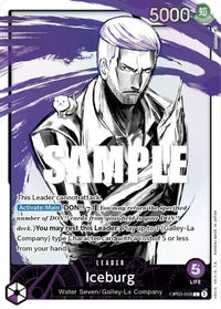 Iceburg (Alternate Art) OP03-058 - Leader-Kantocards