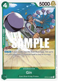 Gin OP03-024 - Rare-Kantocards